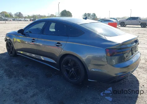 2022 Audi A5 Sportback Premium 45 Tfsi S Line Quattro S Tronic from USA, damaged, VIN WAUDACF5XNA013095